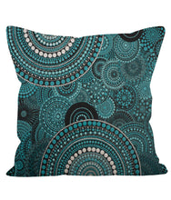 Load image into Gallery viewer, Dreams Cushion in Blue
