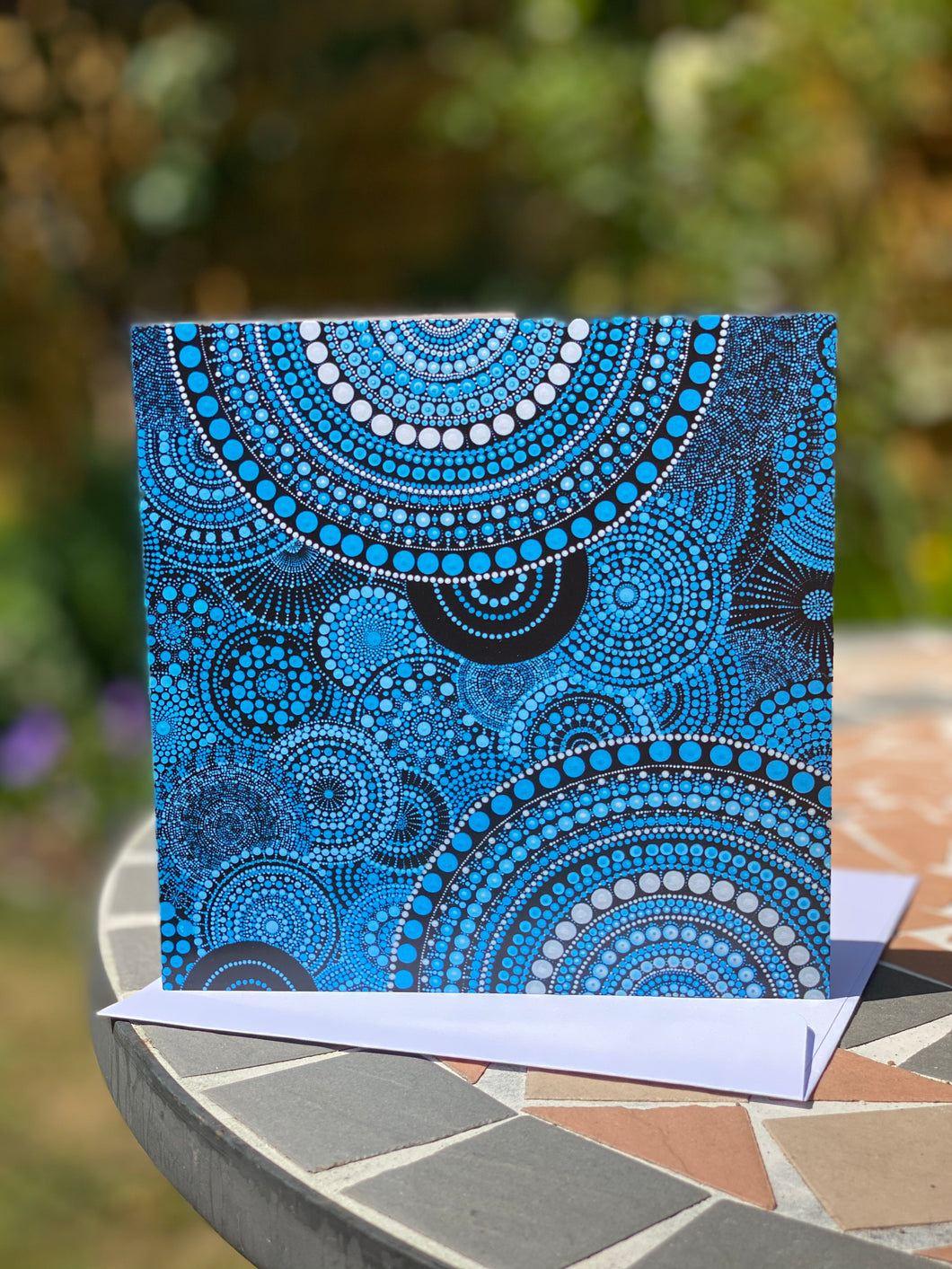 Blue Dreams Greeting Card