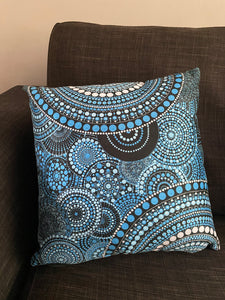 Dreams Cushion in Blue