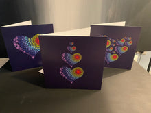 Load image into Gallery viewer, Set of 3 - Love Heart Cards
