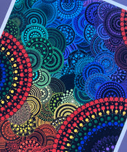 Load image into Gallery viewer, Sea of Rainbows in High Quality Paper Print
