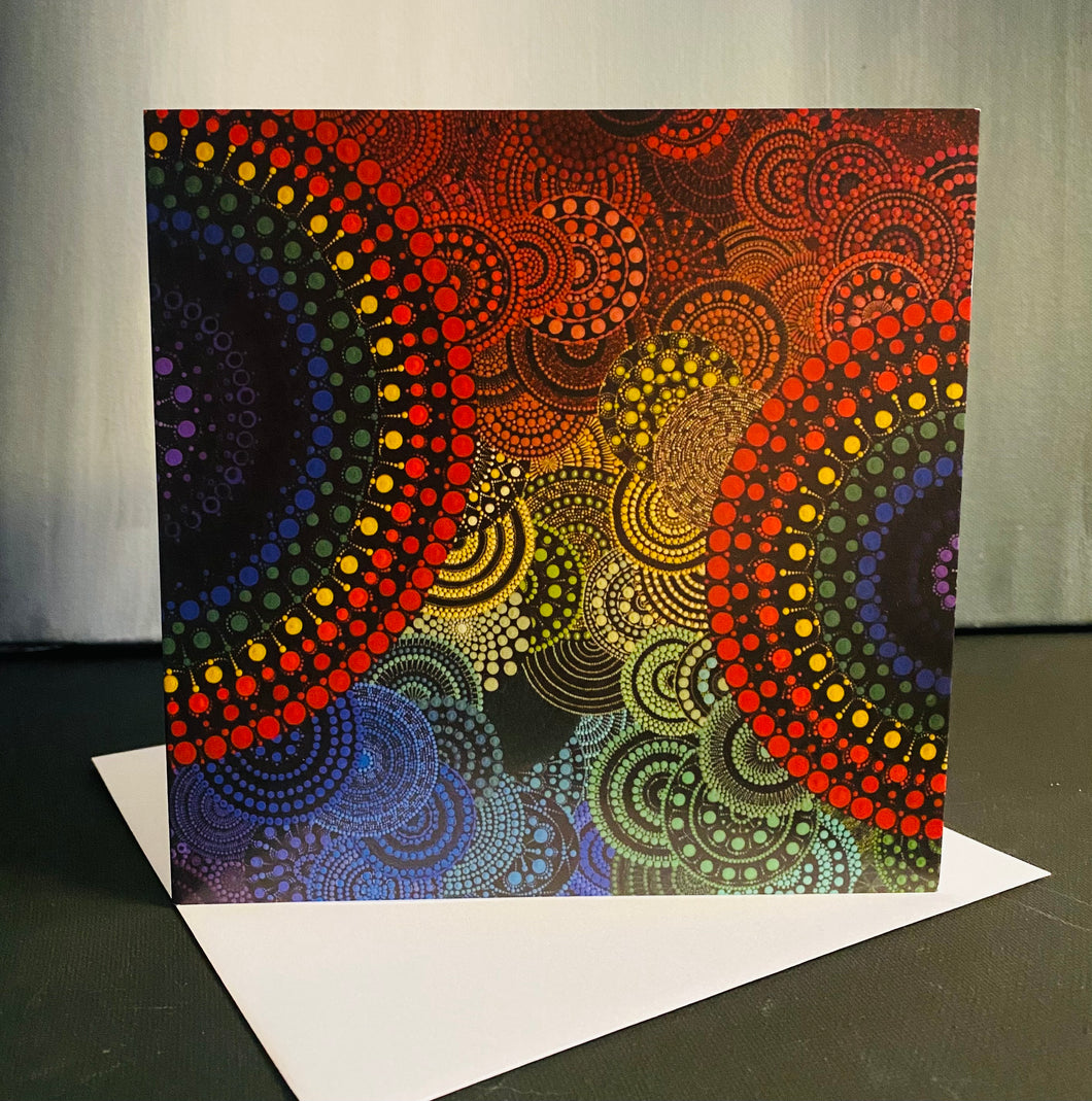 Sea of Rainbows - Card