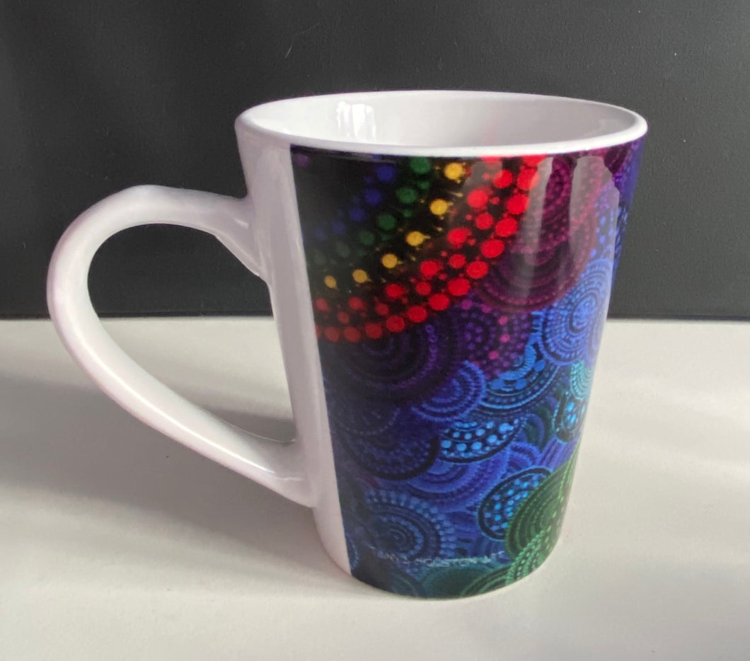 Latte Mug - Rainbows