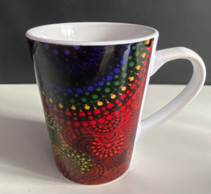 Latte Mug - Rainbows