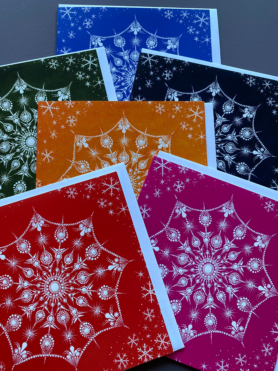 Snowflake Christmas Cards Multipack