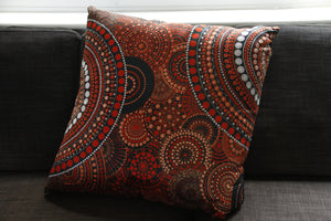 High quality Cushion in Orange Dreams design