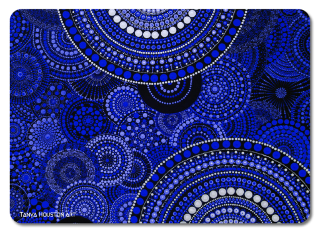 Set of 4 Placemats - Blue Dreams