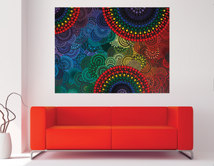 Sea of Rainbows Print