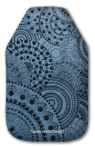 Hot Water Bottle - Silver Shimmer