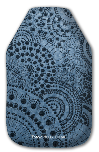 Hot Water Bottle - Silver Shimmer