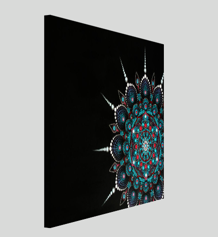 Canvas Prints - Teal Drift