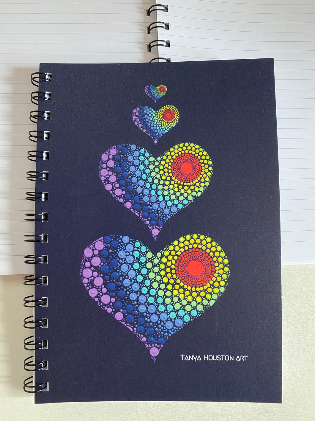 A5 Spiral bound Notebook - Love You Lots